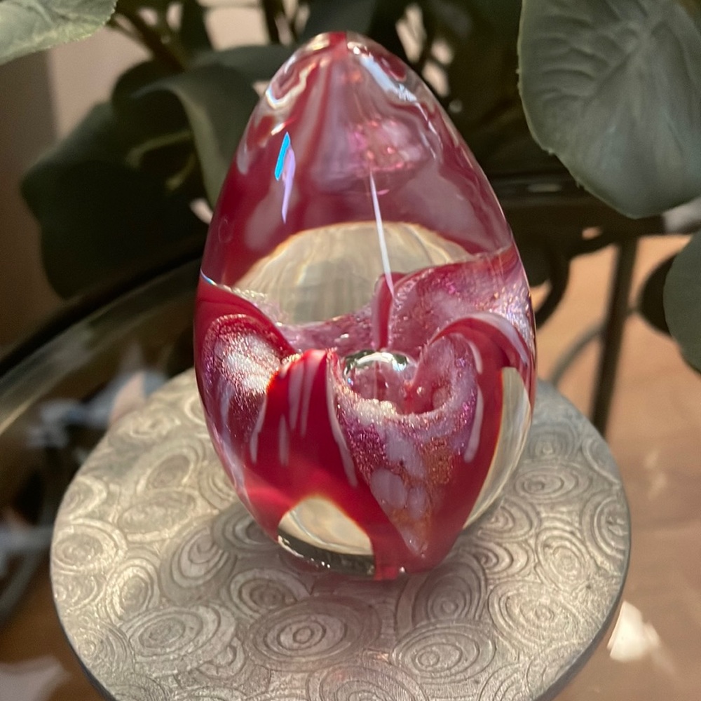 Glass eye Studio Dichroic egg